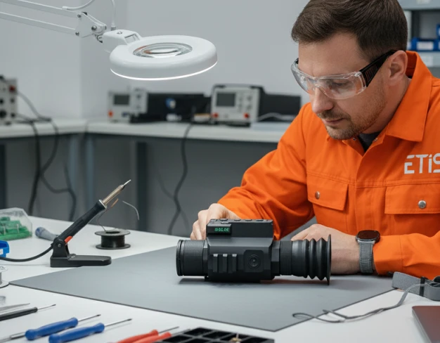 Диагностика тепловизионного прицела ATAK