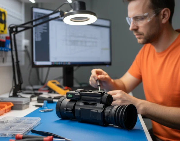 Обновление прошивки тепловизионного прицела ATAK