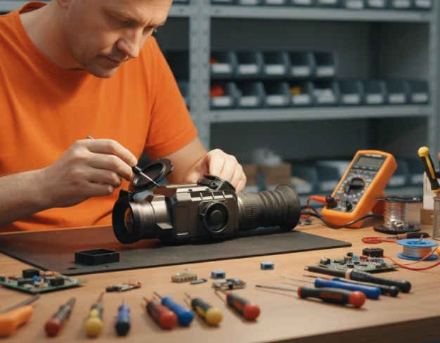 Диагностика тепловизионного прицела Conotech