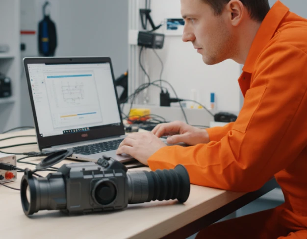 Обновление прошивки тепловизионного прицела Conotech