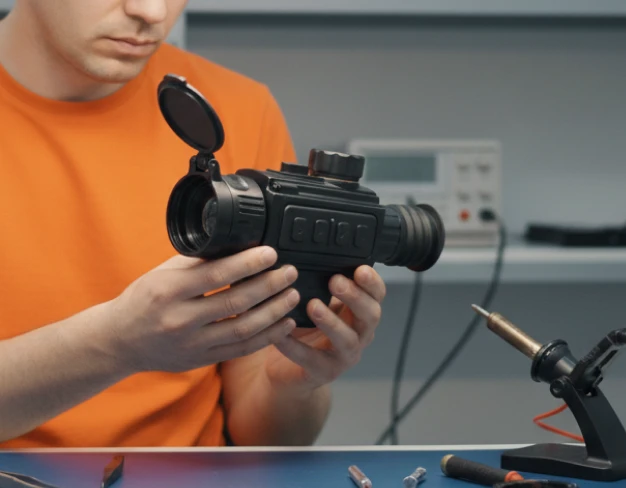 Обслуживание тепловизионного прицела Dali