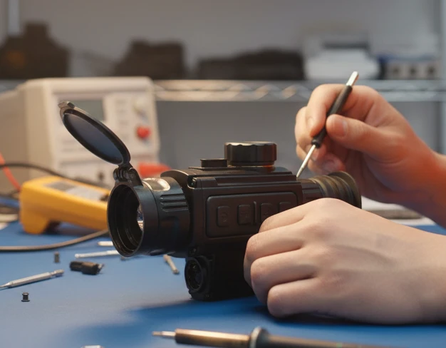 Обновление прошивки тепловизионного прицела Dali