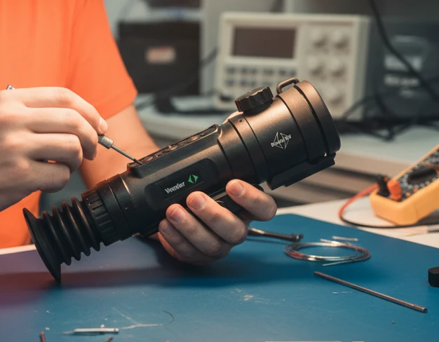 Диагностика тепловизионного прицела Dedal