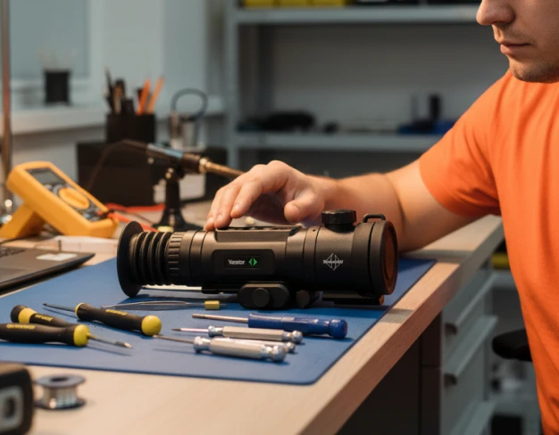 Восстановление тепловизионного прицела Dedal