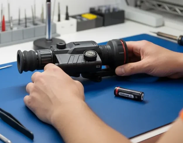 Обслуживание тепловизионного прицела EATECH