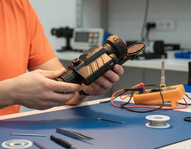 Восстановление тепловизионного прицела EATECH