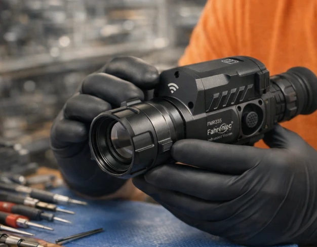 Диагностика тепловизионного прицела Fahrentec