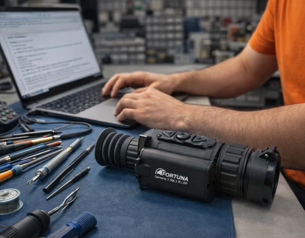 Восстановление тепловизионного прицела Fortuna