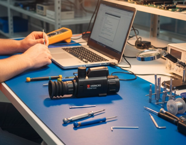 Ремонт и обслуживание тепловизионного прицела Hikmicro