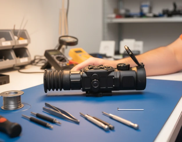 Обслуживание тепловизионного прицела INFRATECH