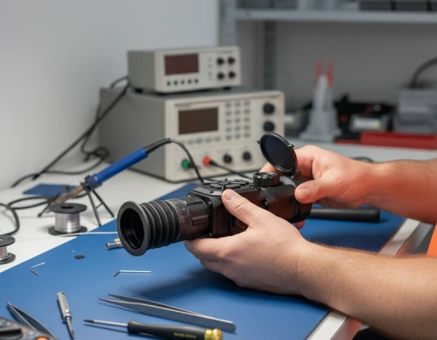 Ремонт и обслуживание тепловизионного прицела ИНФРАТЕХ