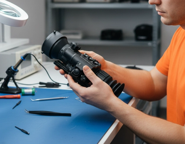 Диагностика тепловизионного прицела Legat