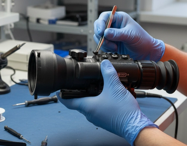 Восстановление тепловизионного прицела Legat