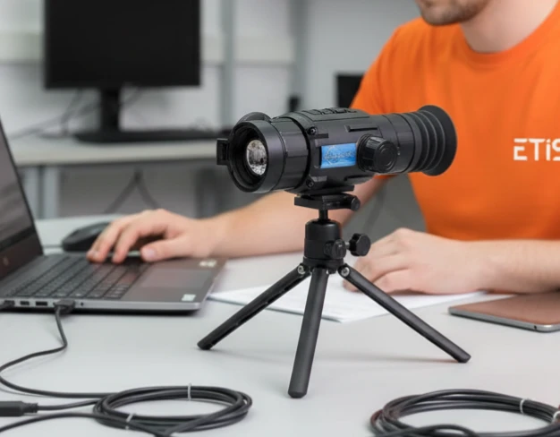 Обновление ПО тепловизионного прицела longot