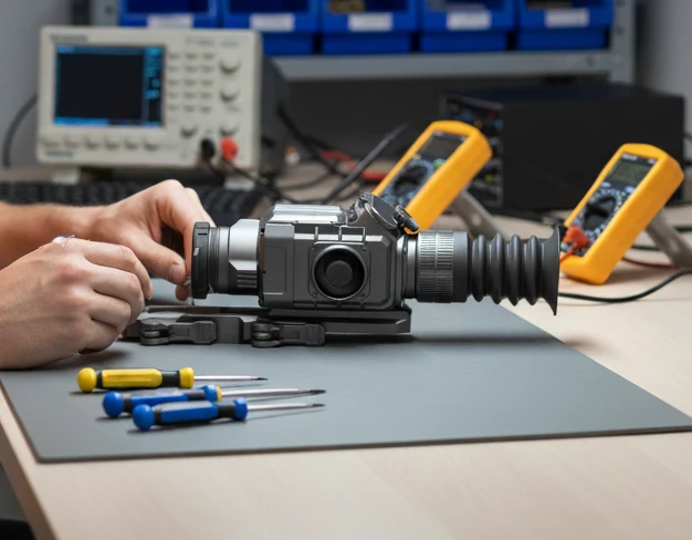 Обслуживание тепловизионного прицела Lzirtek