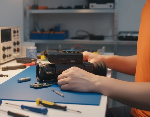 Обслуживание тепловизионного прицела NNPO