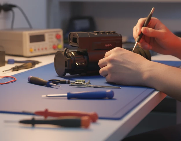 Диагностика тепловизионного прицела NNPO