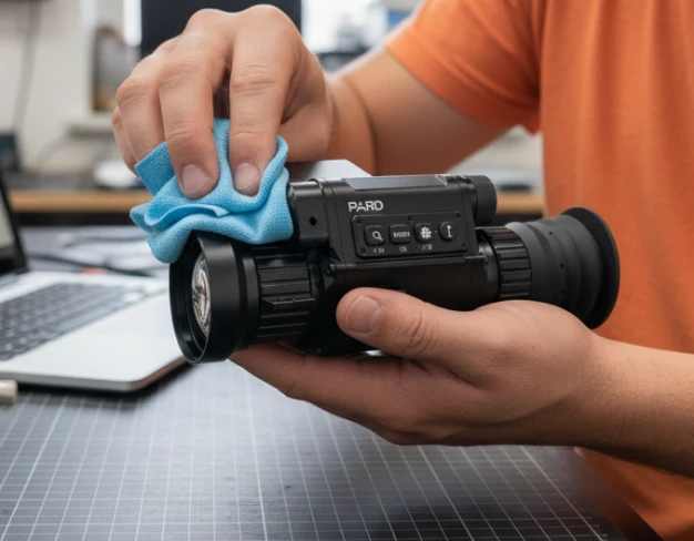 Диагностика тепловизионного прицела PARD