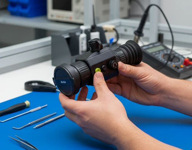 Восстановление тепловизионного прицела Pixfra