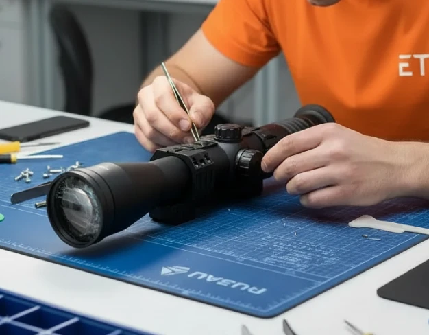 Восстановление тепловизионного прицела Pulsar