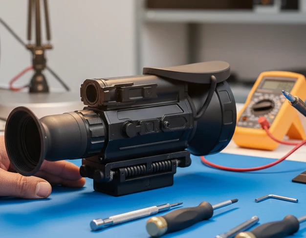 Обслуживание тепловизионного прицела RED