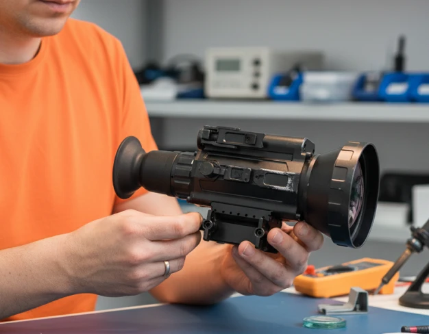 Диагностика тепловизионного прицела RED