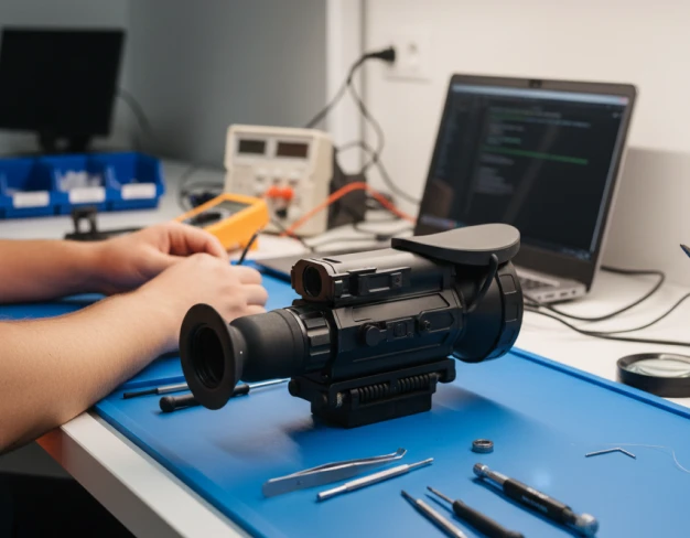 Ремонт и обслуживание тепловизионного прицела RED