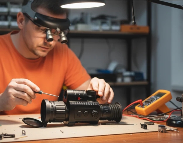 Восстановление тепловизионного прицела RedRay