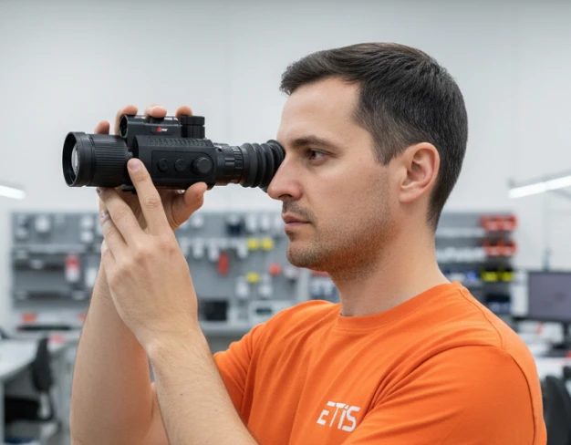 Диагностика тепловизионного прицела RedRay