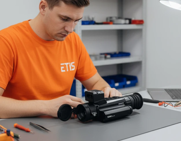 Обслуживание тепловизионного прицела Remington