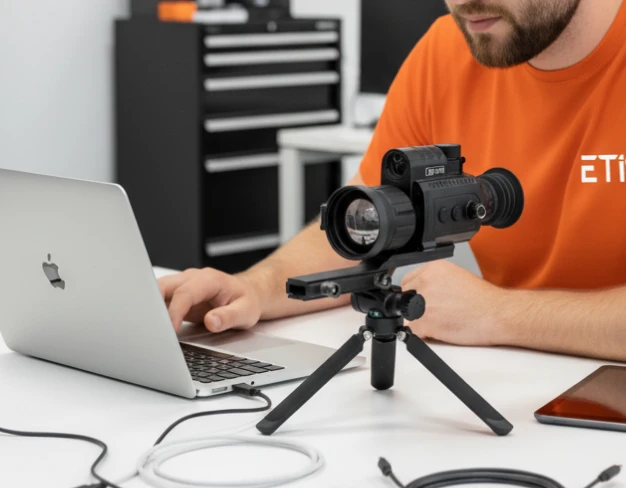 Обновление прошивки тепловизионного прицела SFH