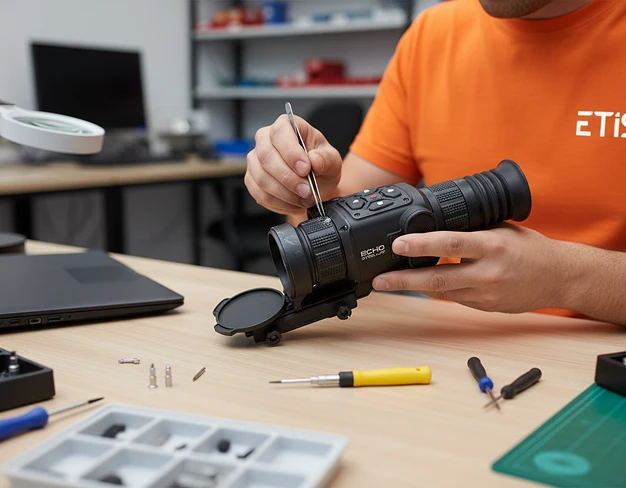 Обслуживание тепловизионного прицела SigSauer