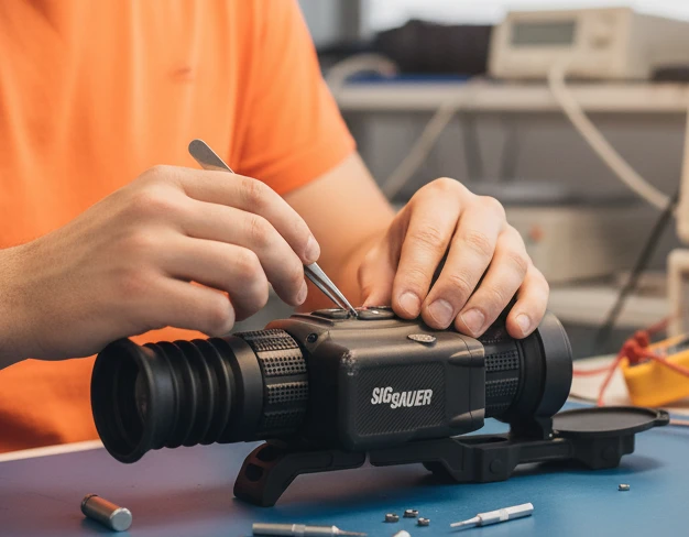 Восстановление тепловизионного прицела SigSauer