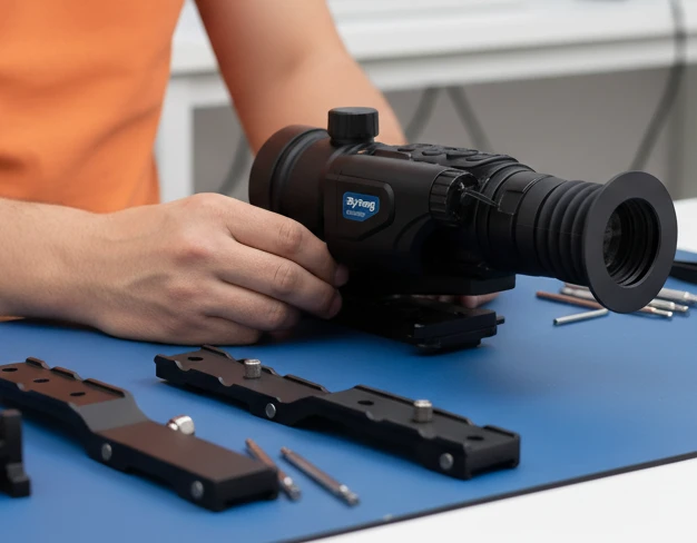 Диагностика тепловизионного прицела Sytong