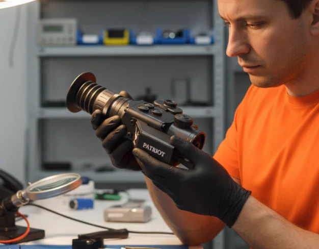 Диагностика тепловизионного прицела Venox