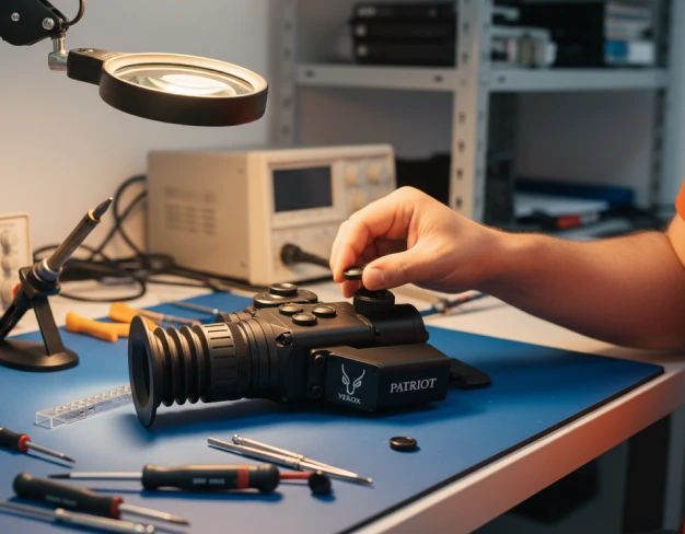 Восстановление тепловизионного прицела Venox