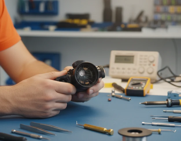 Ремонт и обслуживание тепловизионного прицела Venox