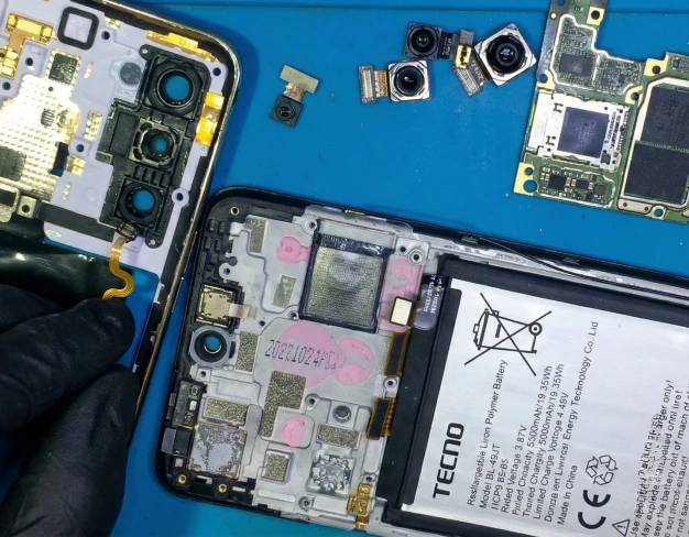 Замена тачскрина смартфона TECNO