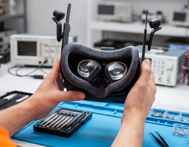 Обслуживание шлемов и базовых станций Valve Index
